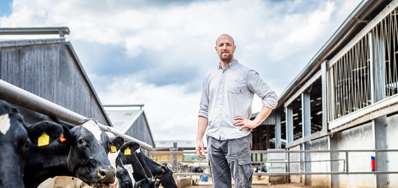 Dairy farmer and owner of Gleadthorpe Farm in North Nottinghamshire, England